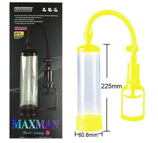 Maxman Penis Geliştirici Vakum Pompa - Sarı